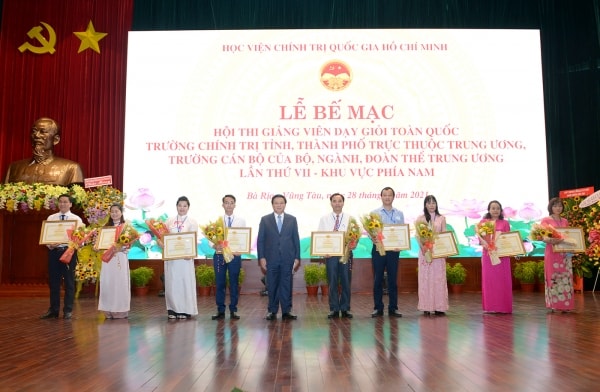 Đổi mới công tác đánh giá đội ngũ giảng viên các trường chính trị qua hội thi giảng viên dạy giỏi 