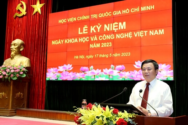 Học viện Chính trị quốc gia Hồ Chí Minh tổ chức Lễ Kỷ niệm Ngày Khoa học và Công nghệ Việt Nam 