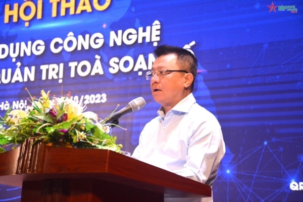 Hội thảo: Ứng dụng công nghệ trong quản trị tòa soạn số