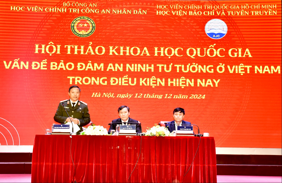 Hội thảo khoa học quốc gia: “Vấn đề bảo đảm an ninh tư tưởng ở Việt Nam trong điều kiện hiện nay”