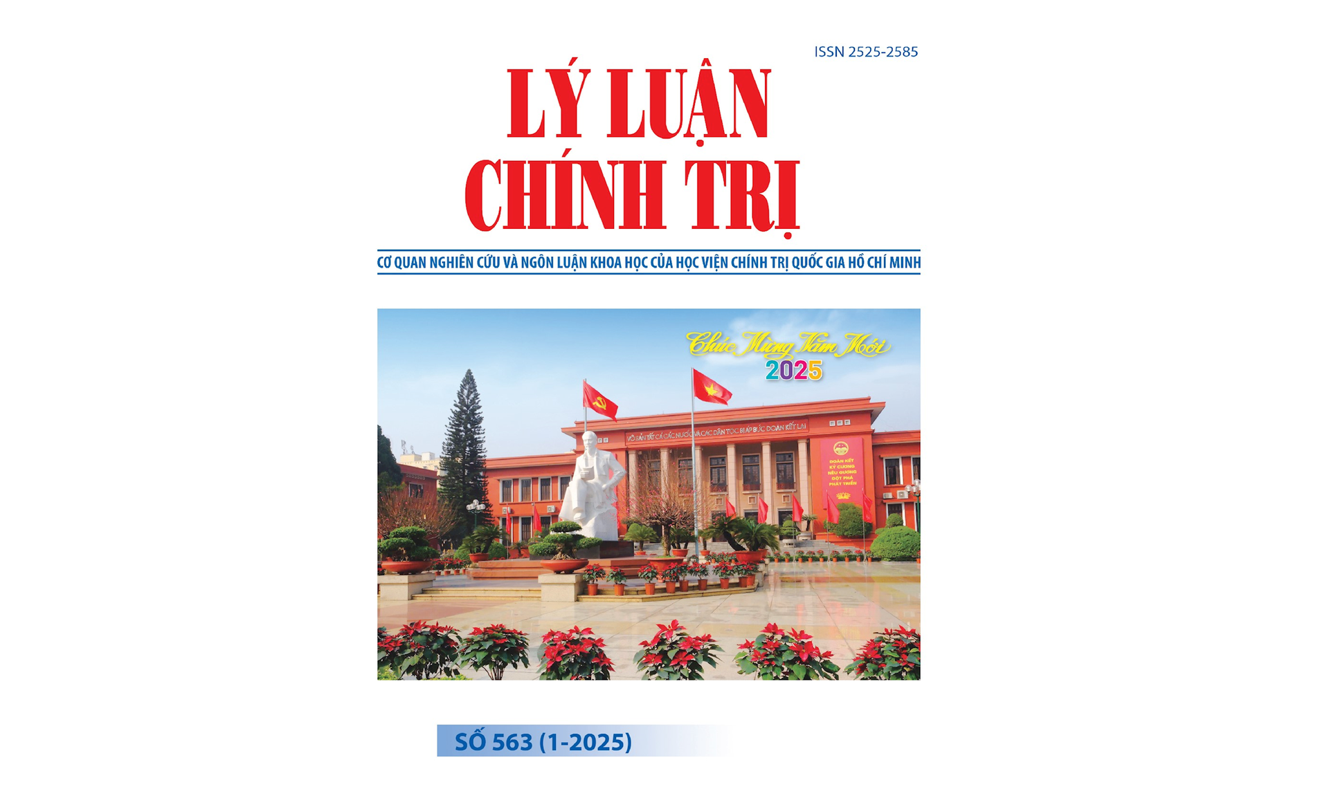 Mục lục Tạp chí Lý luận chính trị số 563 (1-2025)