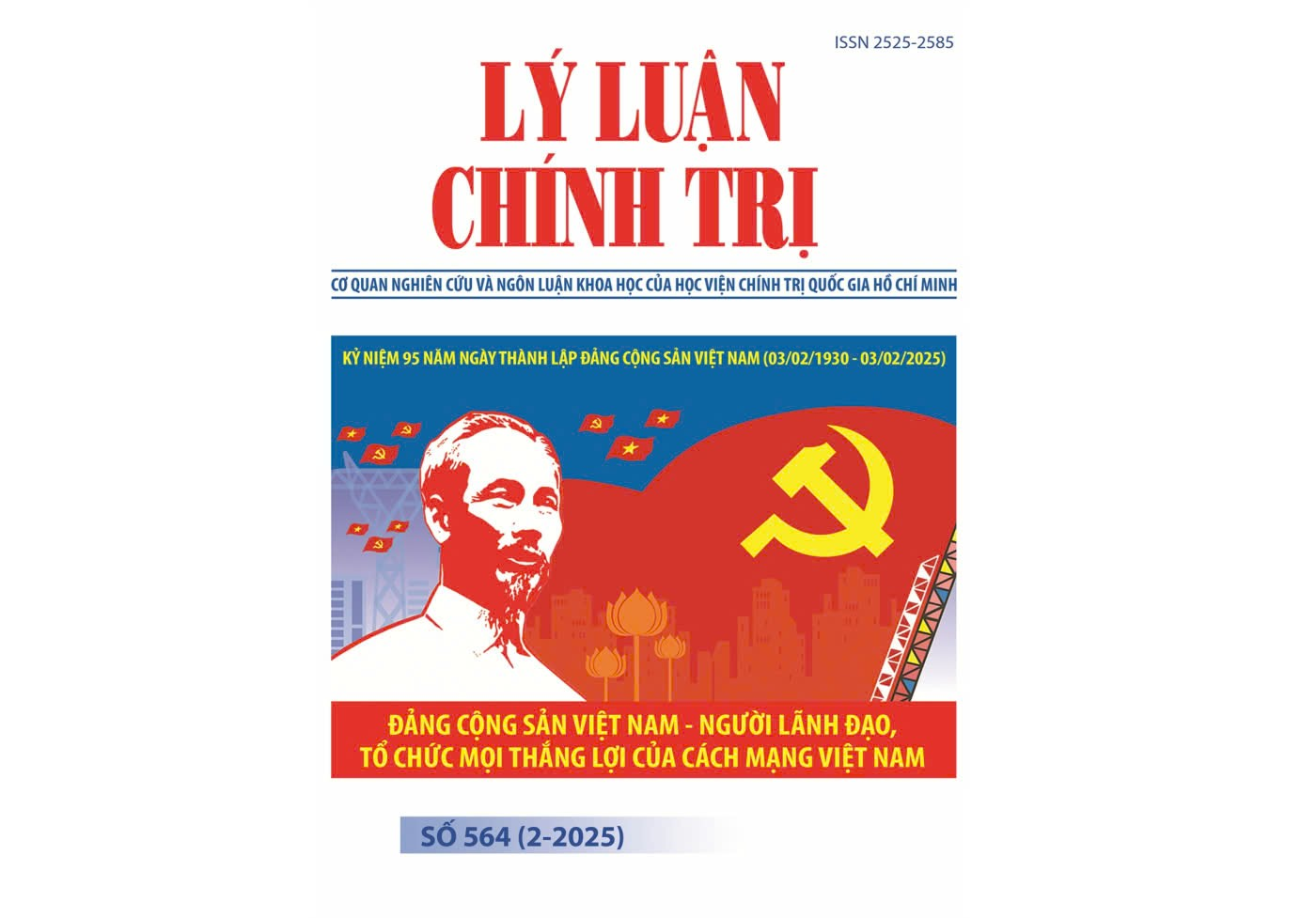 Mục lục Tạp chí Lý luận chính trị số 564 (2-2025)