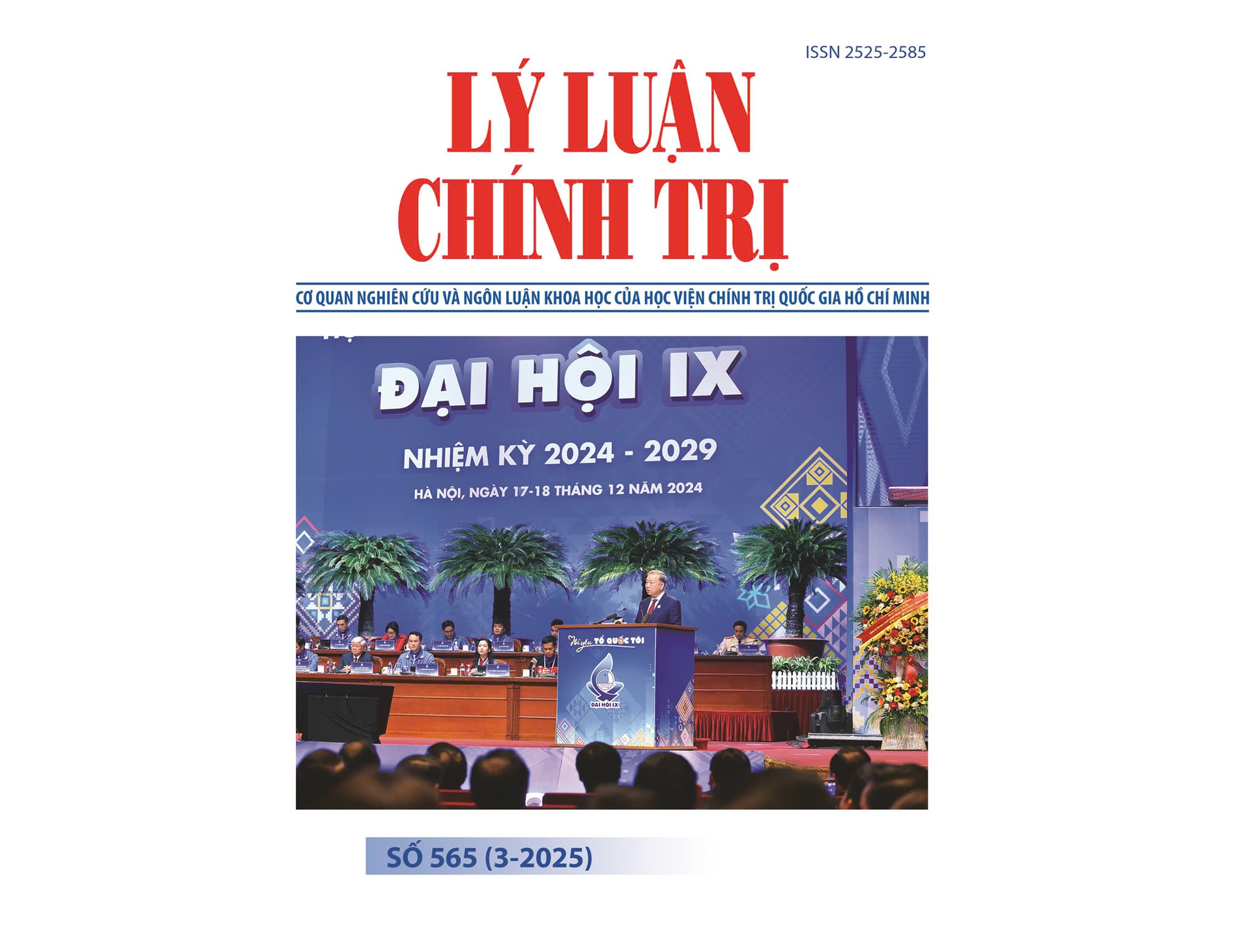 Political Theory Journal (Vietnamese Version) Issue No. 565 (Mar.2025)