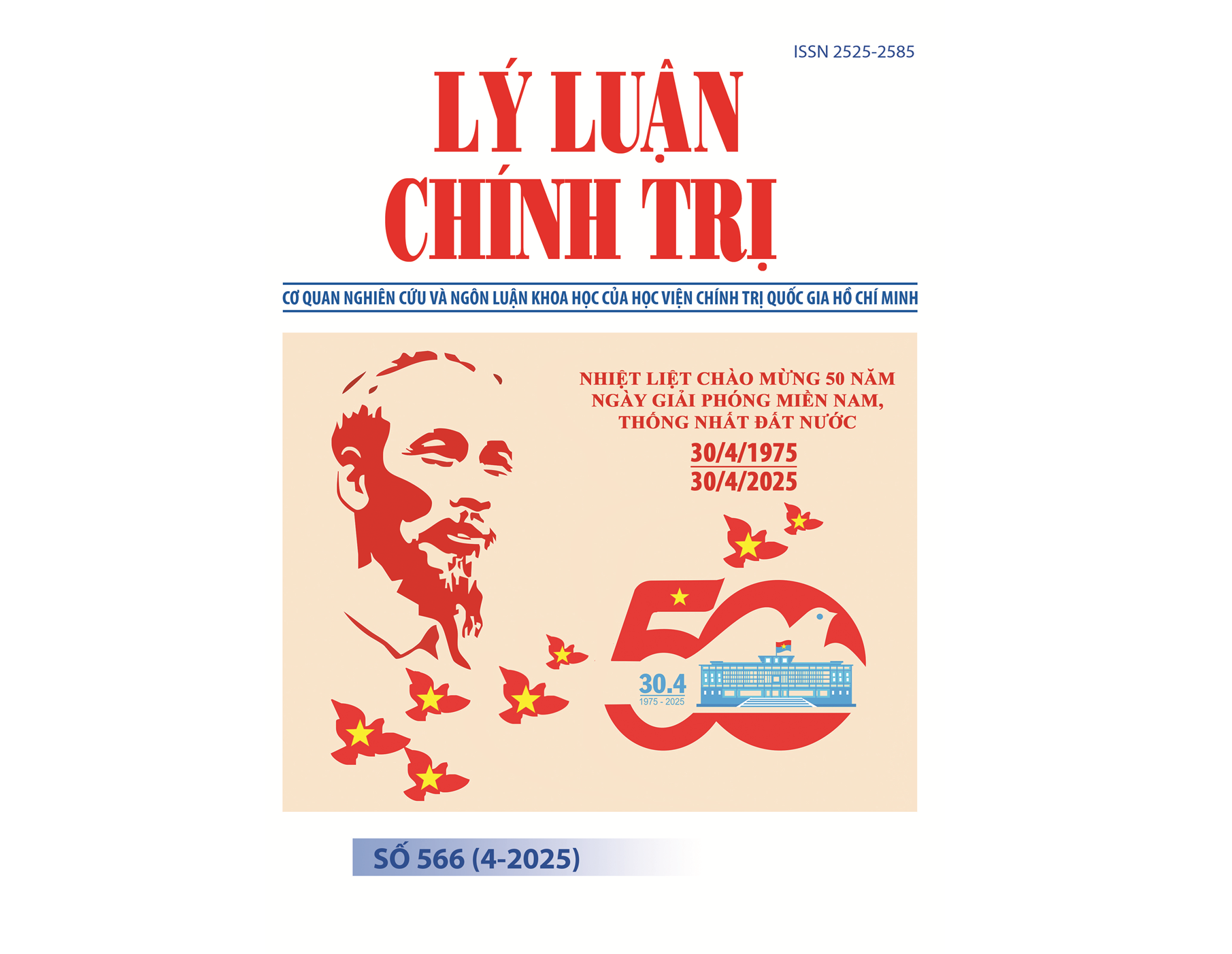 Political Theory Journal (Vietnamese Version) Issue No. 566 (4.2025)