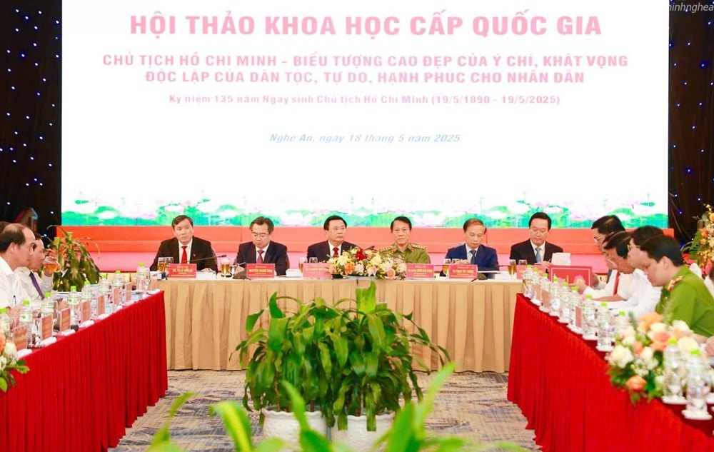 Hội thảo khoa học quốc gia: “Chủ tịch Hồ Chí Minh - biểu tượng cao đẹp của ý chí, khát vọng độc lập của dân tộc, tự do, hạnh phúc cho nhân dân”