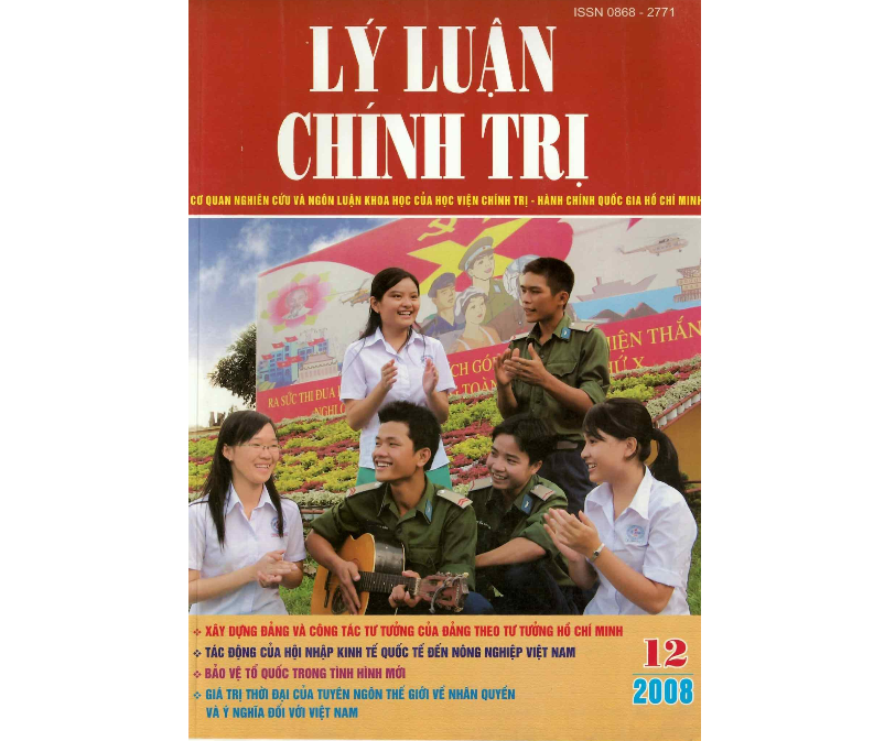 Tạp chí Lý luận chính trị số 12-2008