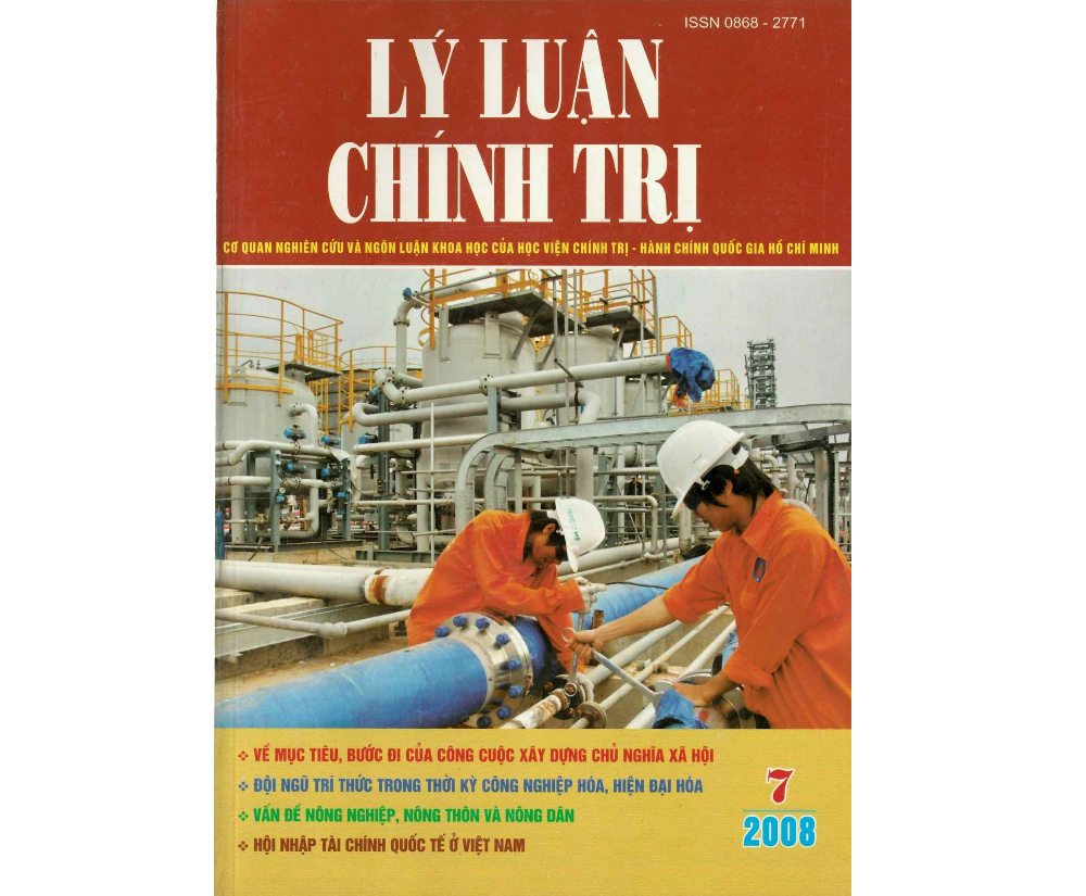 Tạp chí Lý luận chính trị số 7-2008