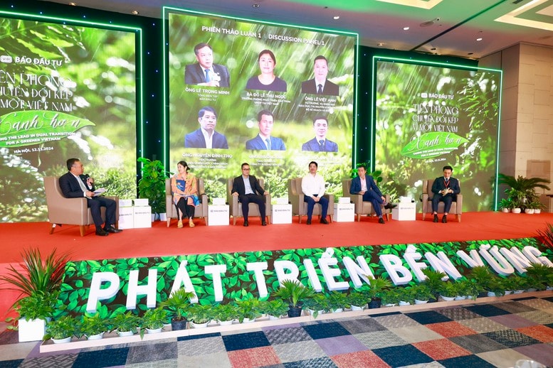 Chuyển đổi xanh và chuyển đổi số là xu thế tất yếu để phát triển bền vững- Ảnh 1.