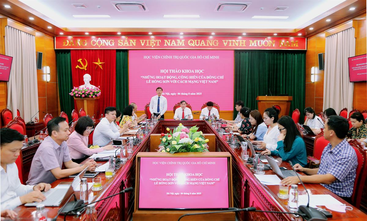 Đồng chí Lê Hồng Sơn - tấm gương người cộng sản kiên trung, bất khuất