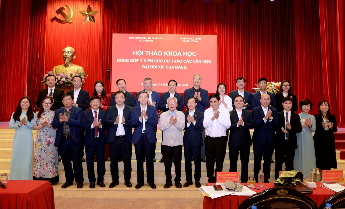 Hội thảo khoa học “Đóng góp ý kiến cho Dự thảo các văn kiện Đại hội XIV của Đảng”