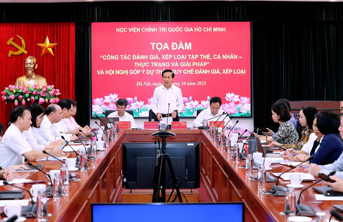 Học viện Chính trị quốc gia Hồ Chí Minh đổi mới công tác đánh giá cán bộ theo hướng đa chiều và định lượng