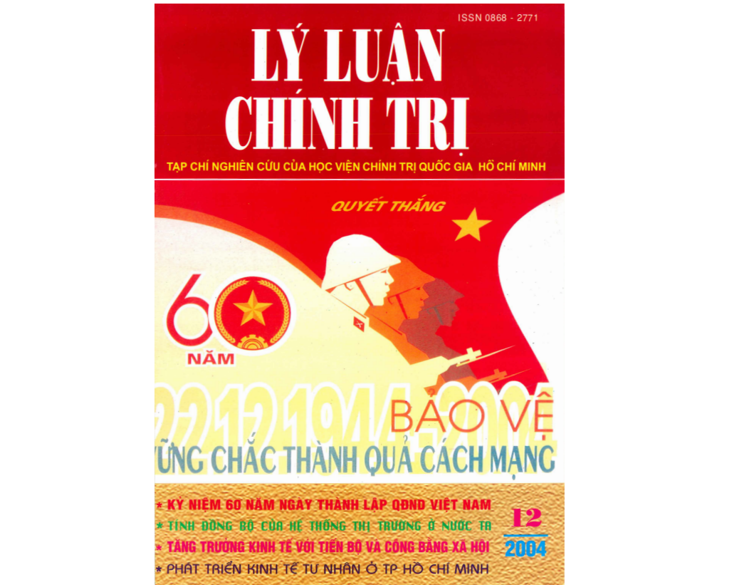 Tạp chí Lý luận chính trị số 12-2004