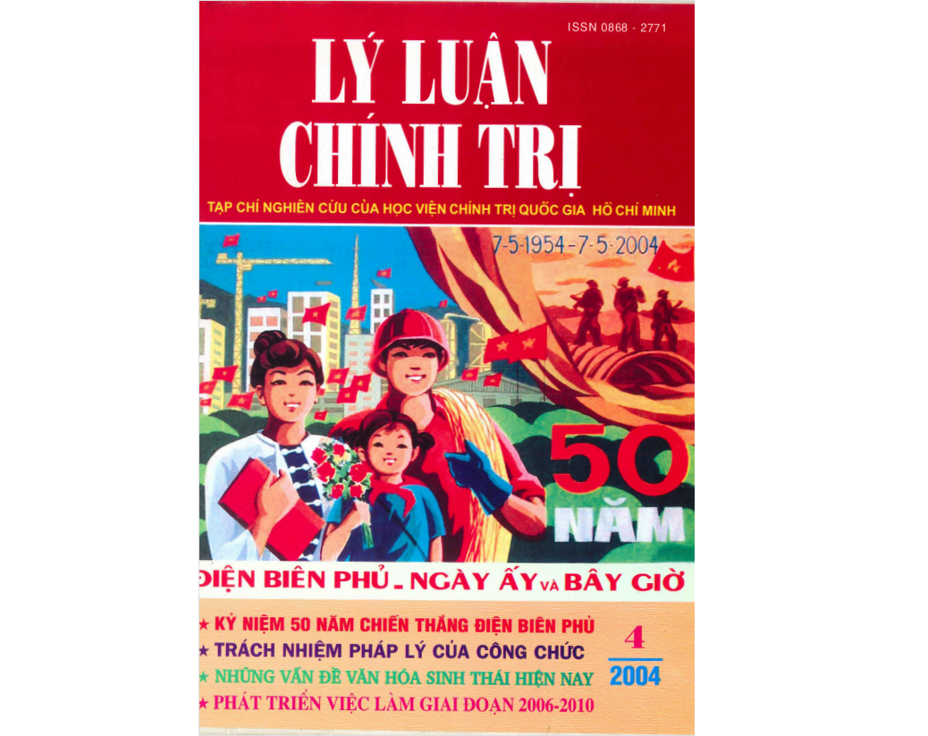 Tạp chí Lý luận chính trị số 4-2004