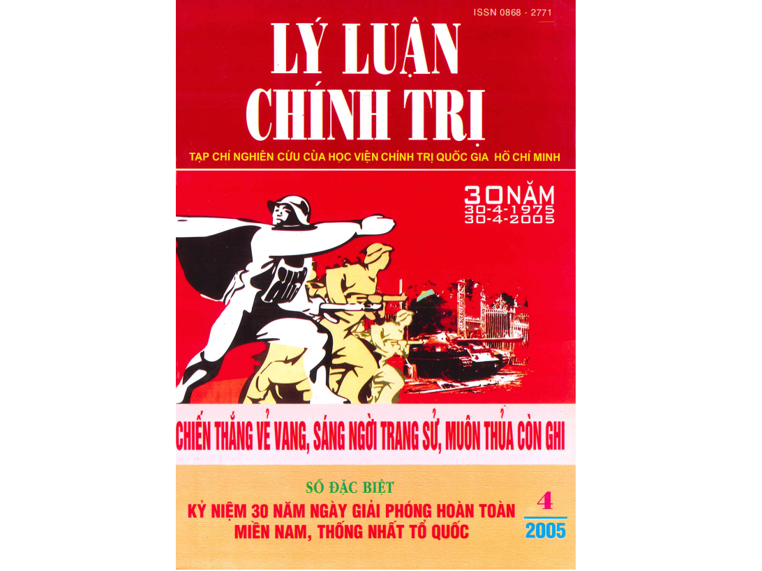 Tạp chí Lý luận chính trị số 4-2005