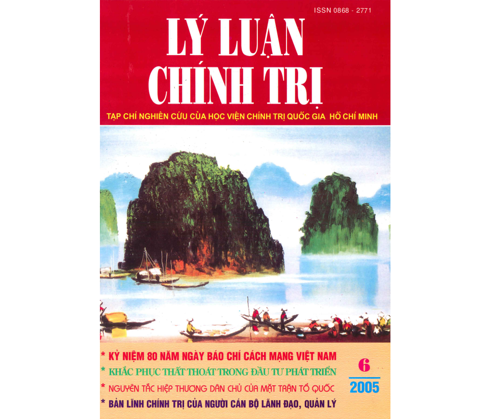 Tạp chí Lý luận chính trị số 6-2005