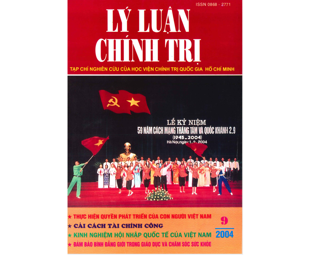 Tạp chí Lý luận chính trị số 9-2004