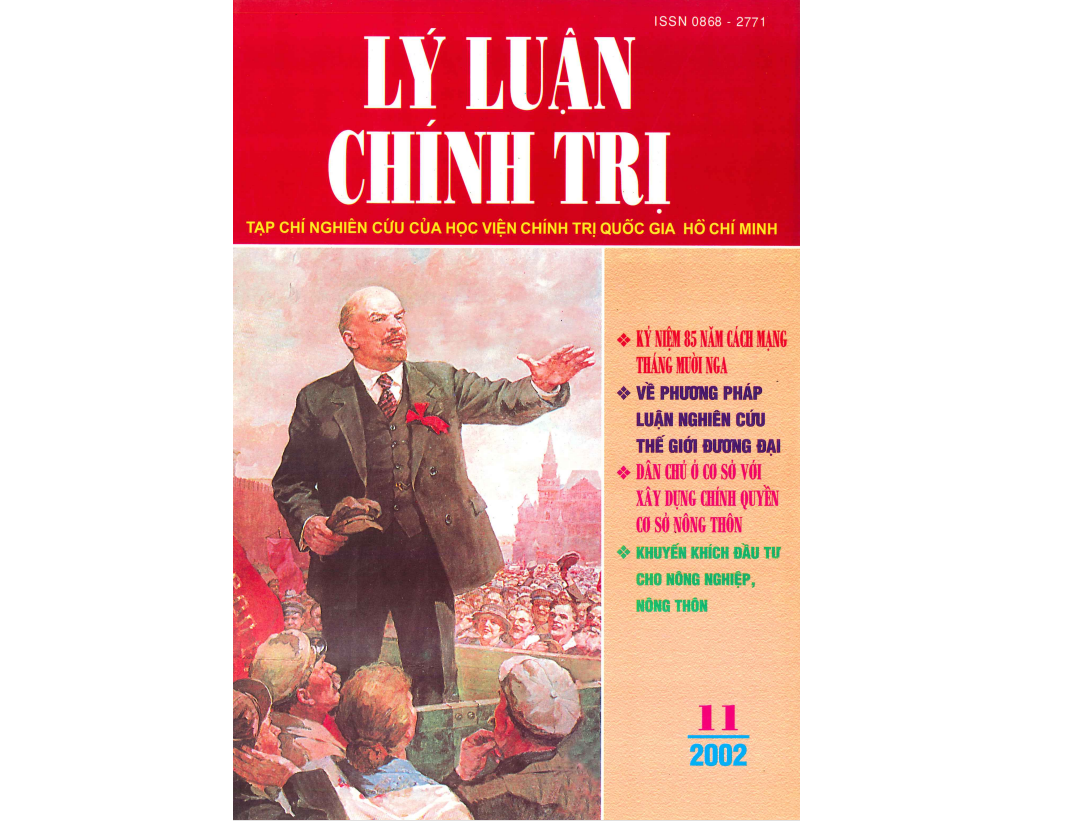 Tạp chí Lý luận chính trị số 11- 2002