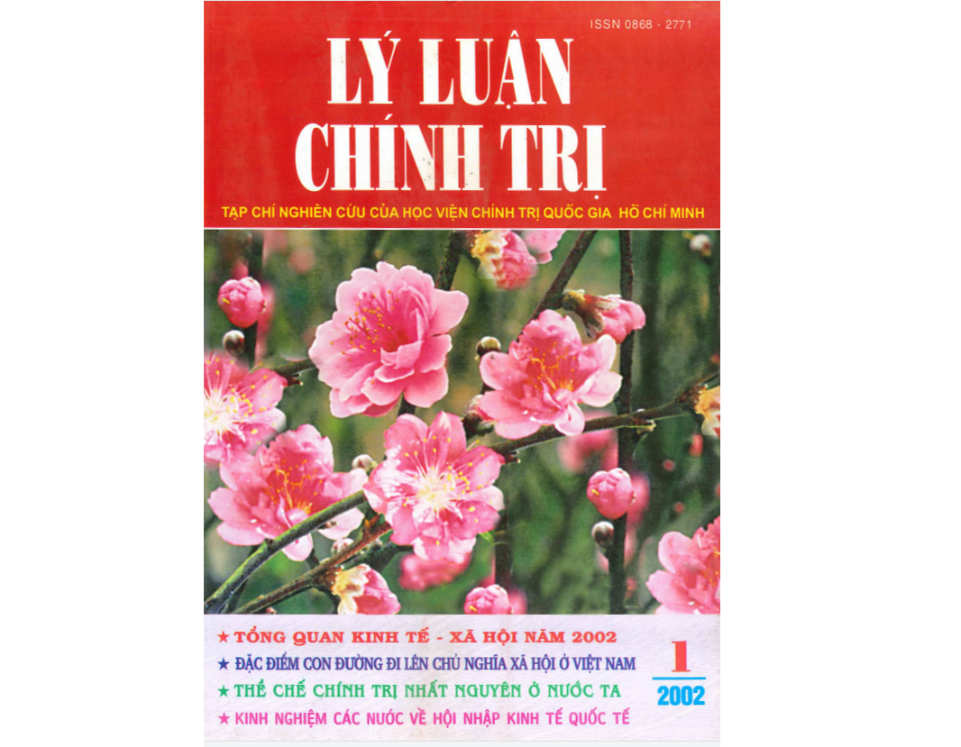 Tạp chí Lý luận chính trị số 1- 2002
