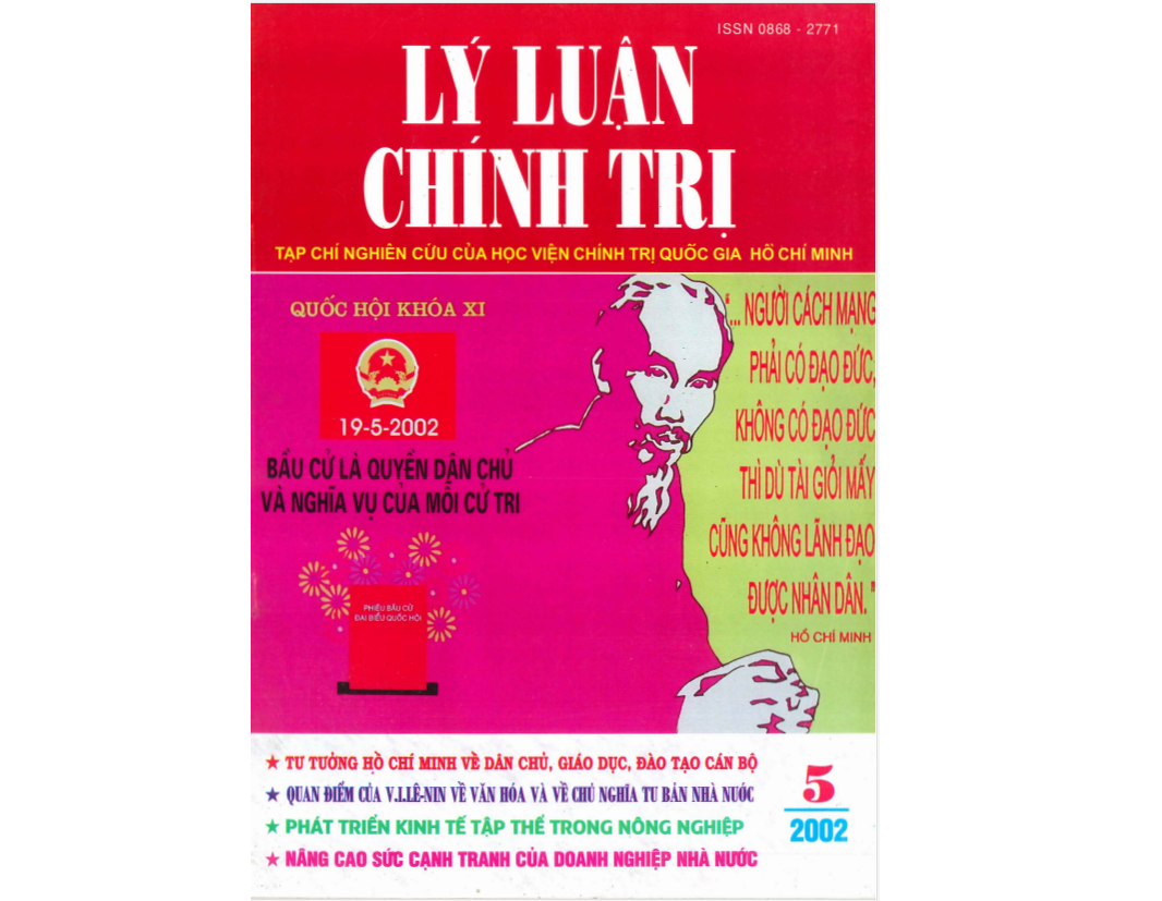 Tạp chí Lý luận chính trị số 5- 2002