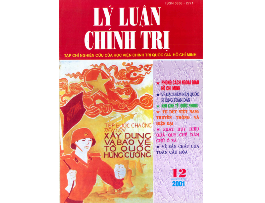 Tạp chí Lý luận chính trị số 12- 2001