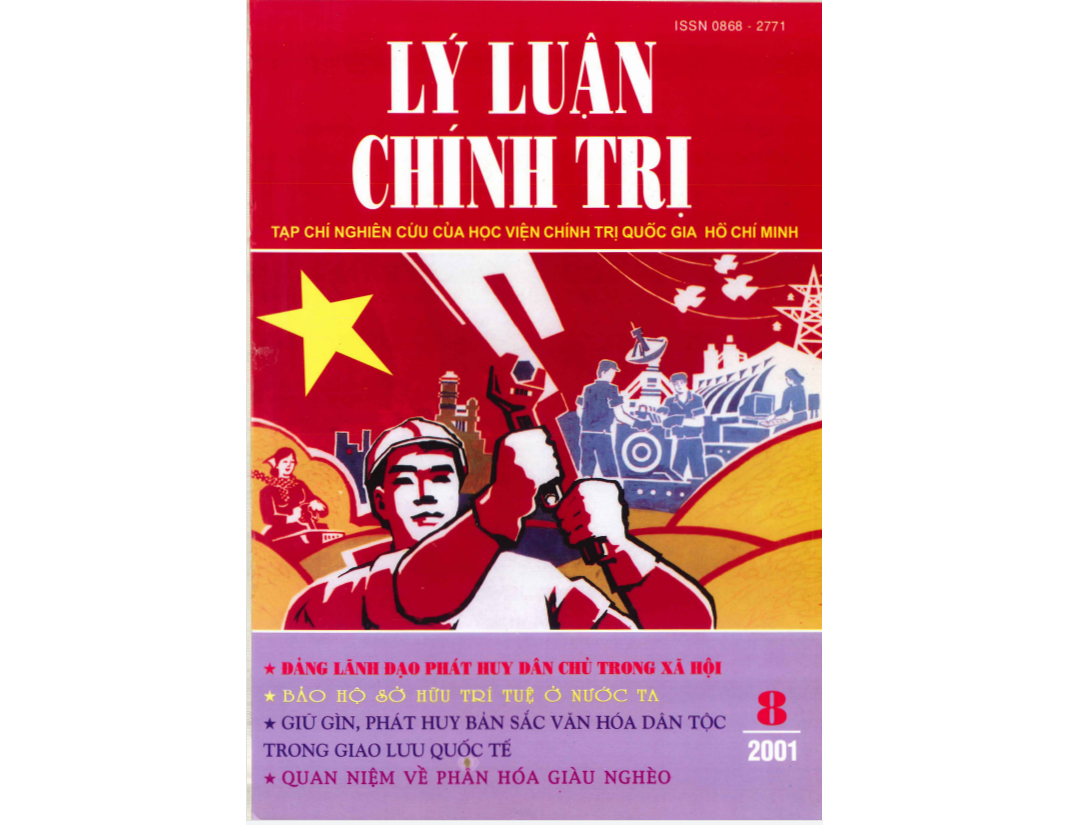 Tạp chí Lý luận chính trị số 8- 2001
