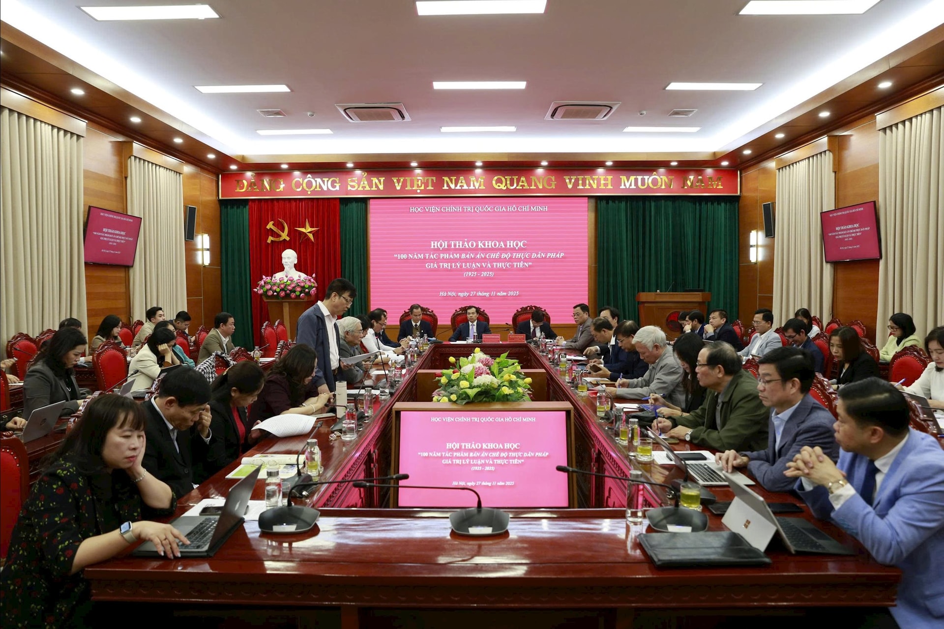 Hội thảo khoa học 100 năm tác phẩm Bản án chế độ thực dân Pháp giá trị lý luận và thực tiễn