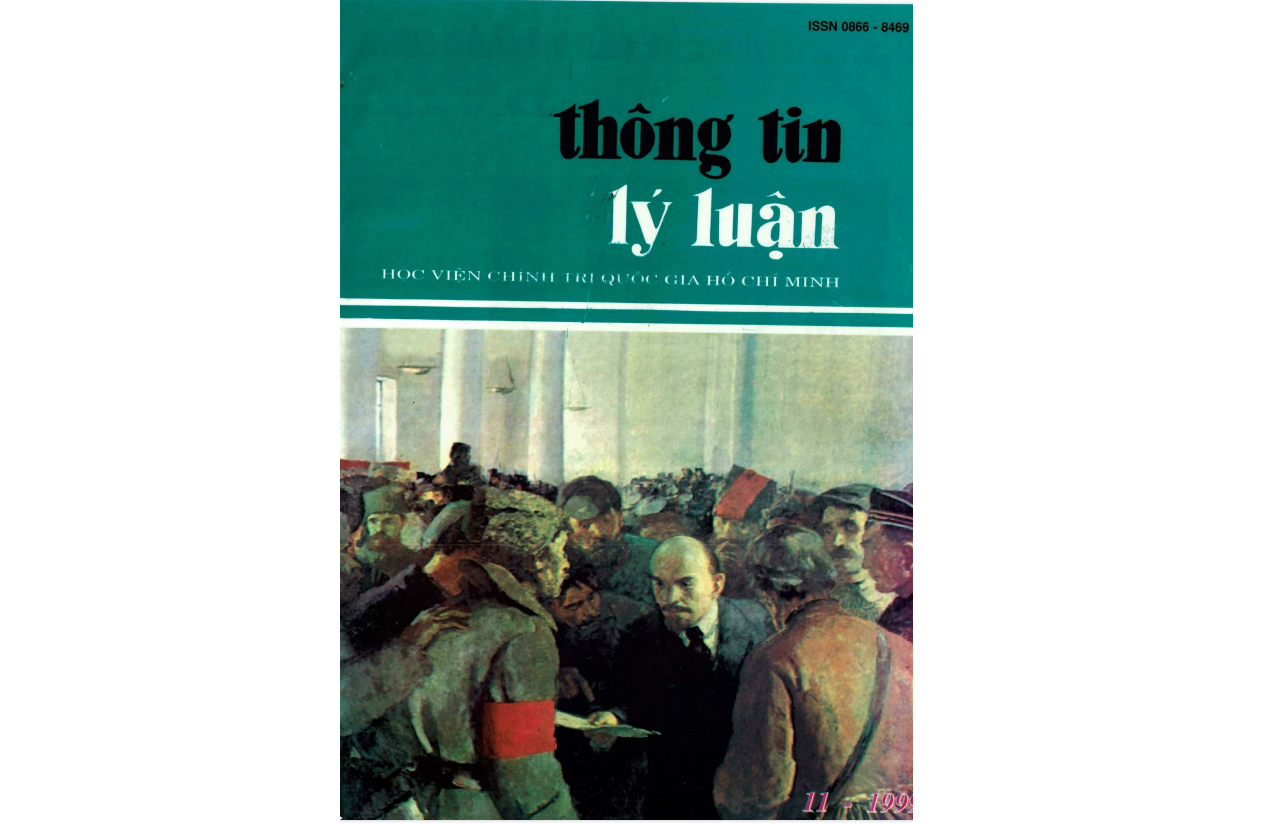 Tạp chí Thông tin lý luận số 11- 1999