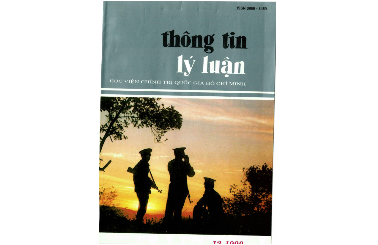 Tạp chí Thông tin lý luận số 12- 1999