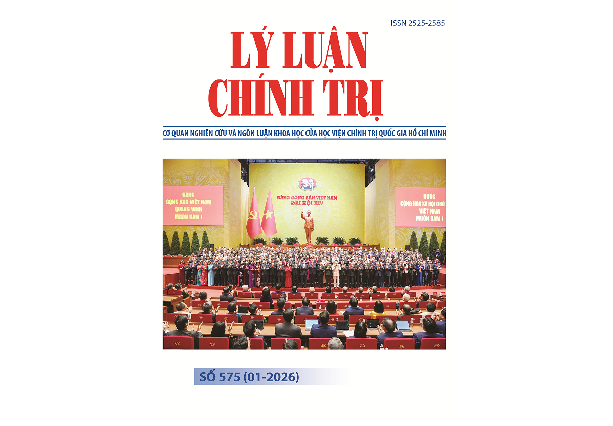 Mục lục Tạp chí Lý luận chính trị số 575 (1-2026)