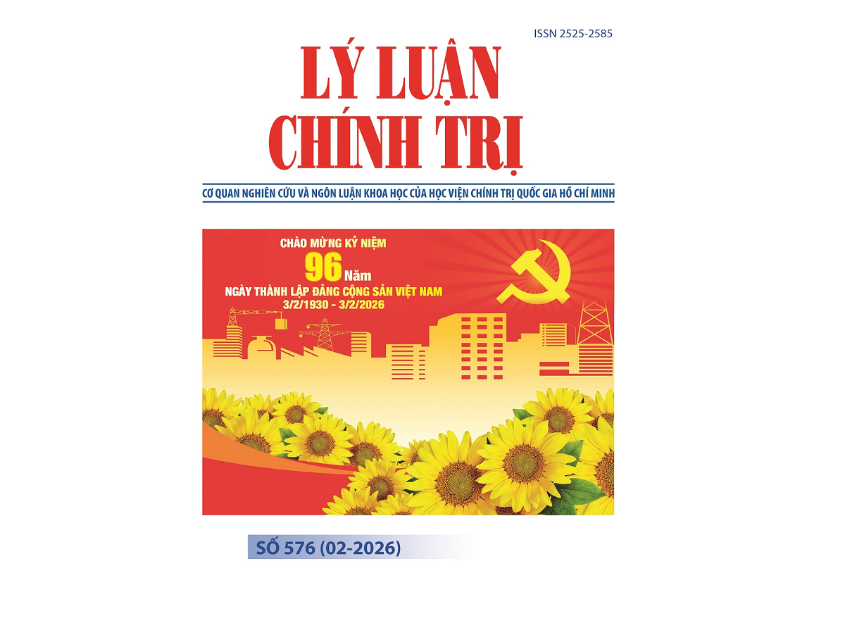 Mục lục Tạp chí Lý luận chính trị số 576 (2-2026)