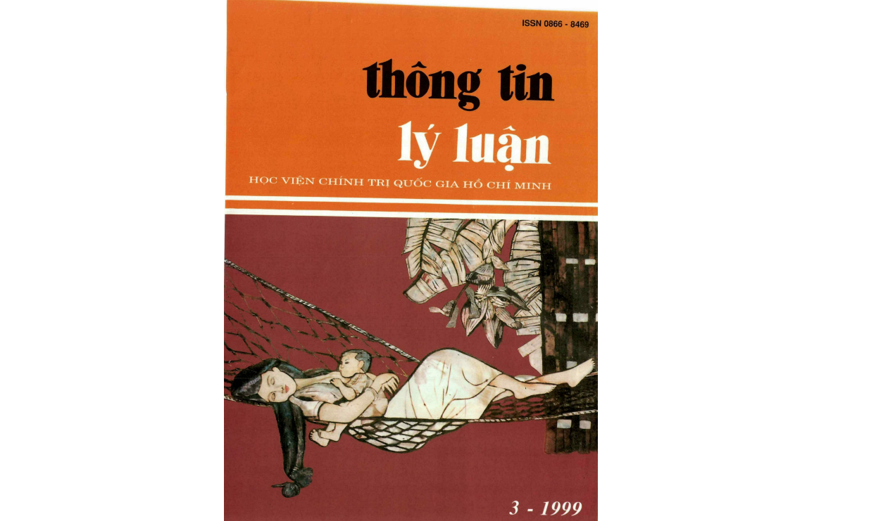 Tạp chí Thông tin lý luận số 3- 1999
