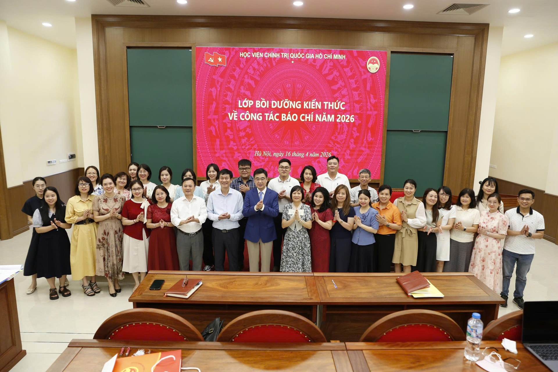 Lớp bồi dưỡng kiến thức về công tác báo chí năm 2026