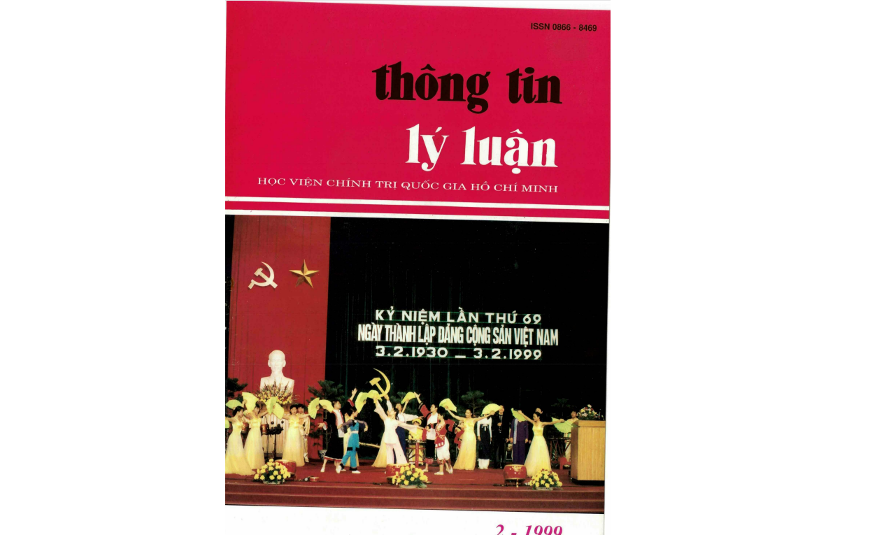 Tạp chí Thông tin lý luận số 2- 1999