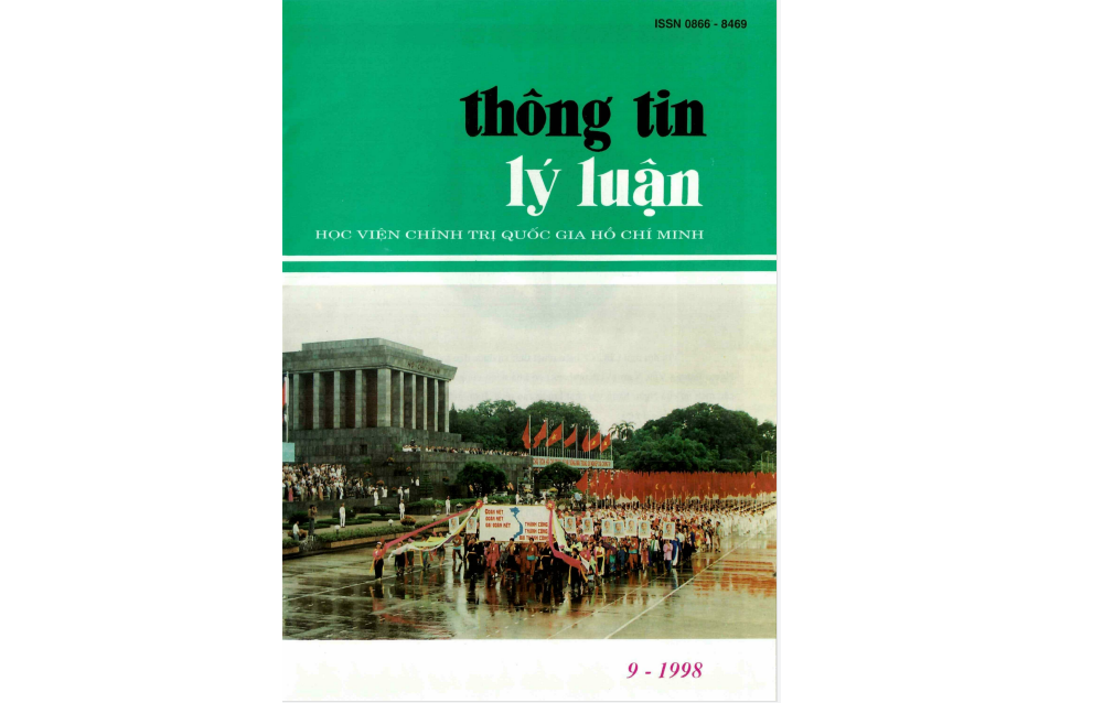 Tạp chí Thông tin lý luận số 10- 1998