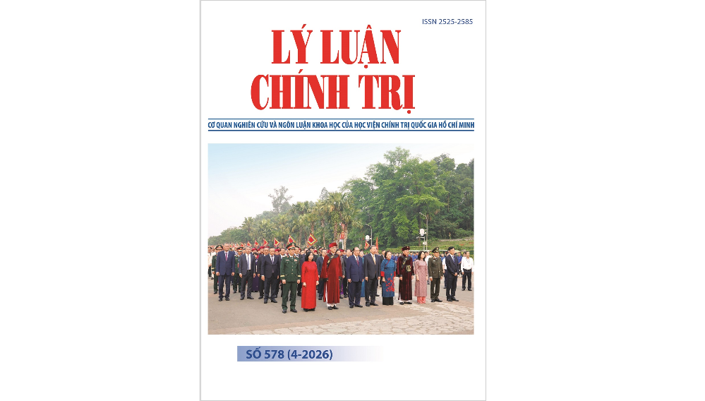 Mục lục Tạp chí Lý luận chính trị số 578 (4-2026)