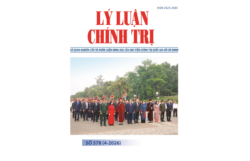 Mục lục Tạp chí Lý luận chính trị số 578 (4-2026)
