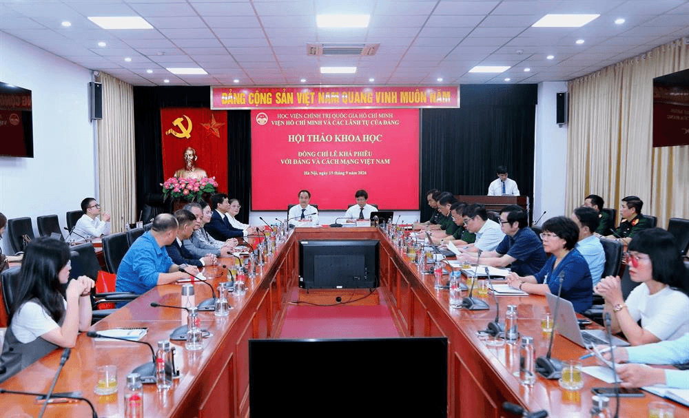 Hội thảo khoa học: Đồng chí Lê Khả Phiêu với Đảng và cách mạng Việt Nam