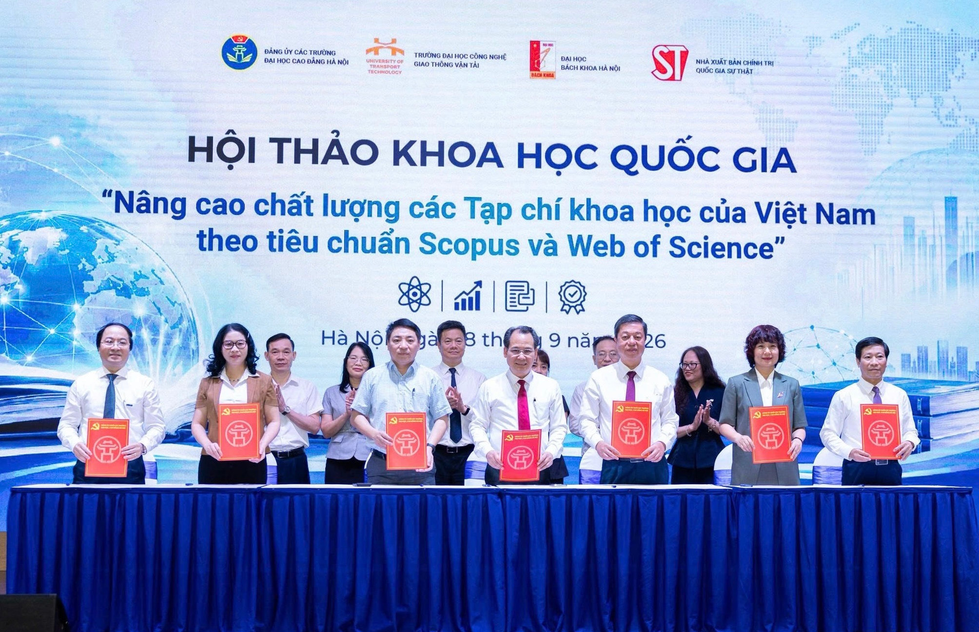 Hội thảo khoa học quốc gia “Nâng cao chất lượng các tạp chí khoa học của Việt Nam theo chuẩn Scopus và Web of Science”
