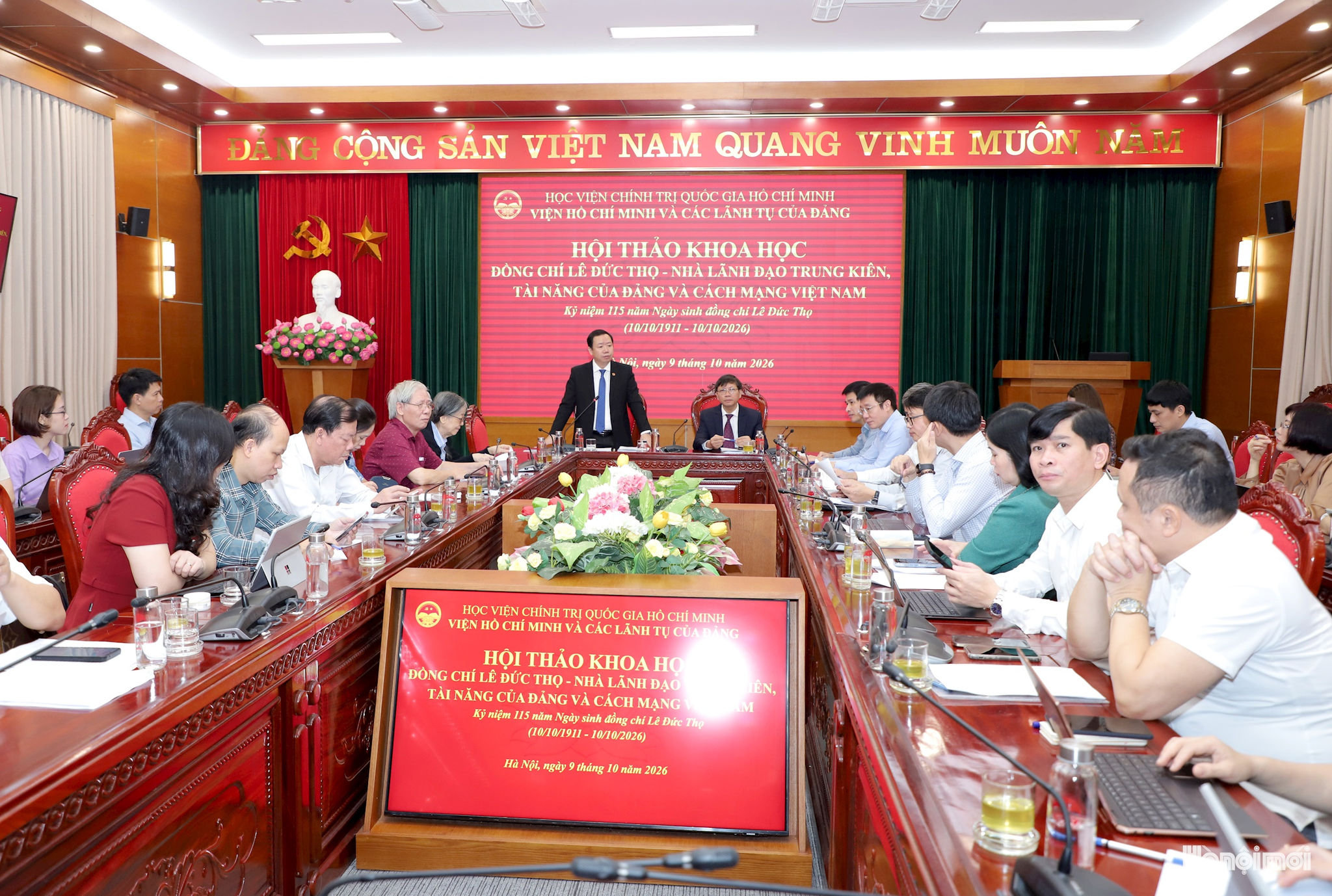 Hội thảo khoa học “Đồng chí Lê Đức Thọ - Nhà lãnh đạo trung kiên, tài năng của Đảng và cách mạng Việt Nam”