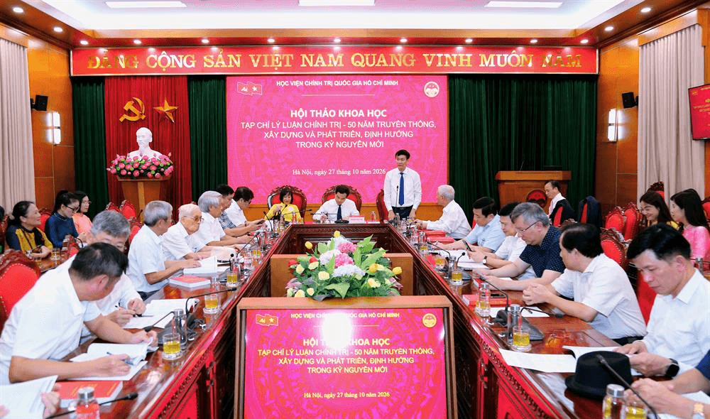 Hội thảo khoa học “Tạp chí Lý luận chính trị - 50 năm truyền thống, xây dựng và phát triển, định hướng trong kỷ nguyên mới”