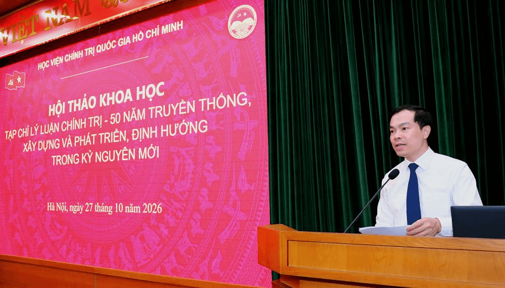 PGS, TS Nguyễn Mạnh Hùng phát biểu khai mạc Hội thảo