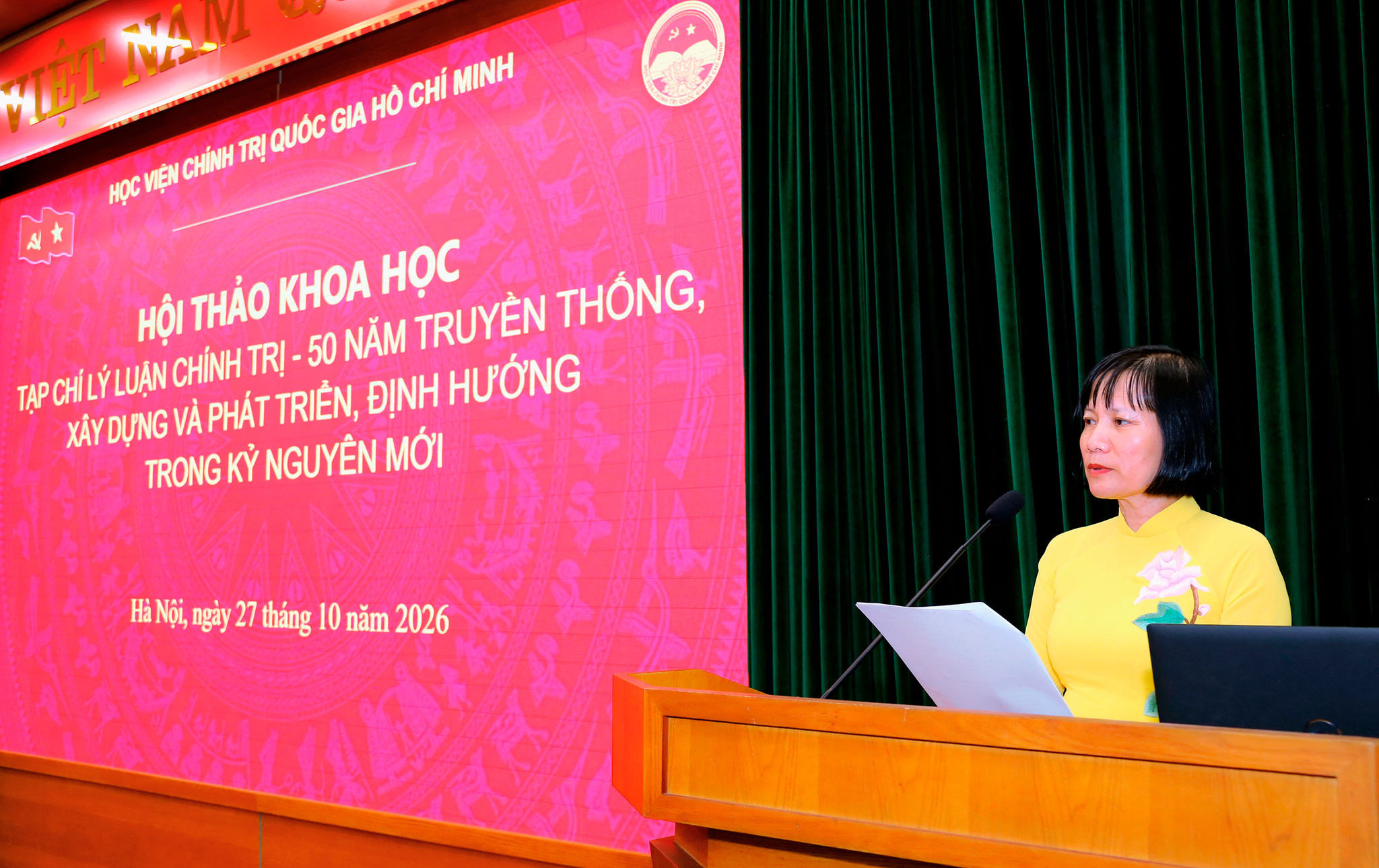 PGS, TS Hoàng Anh phát biểu kết luận Hội thảo